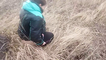 Ukrainian Teen'S Public Pissing Adventure In The Great Outdoors