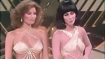 Cher And Raquel Welch In A Sensual Encounter