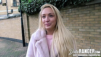 British Blonde Amber Deen'S First Date Leads To Erotic Cowgirl Ride And Oral Sex