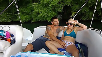 Outdoor Sex On A Boat With A Nearly Discovered Wife