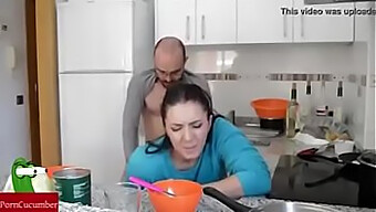 Indian Housewife Gets Down And Dirty In The Kitchen With Her Husband