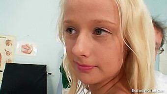 Unusual Medical Procedure With A Stunning Blonde