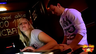 European Teen Gets Naughty In Video Game Room With Marry Queen