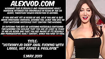 Alexvod'Un Hotkinkyjo Ve Largo'Nun Yer Aldığı Anal Gape Ve Prolaps Videosu