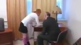 A Single Girl Is Sent To See The Headmaster In This Erotic Video