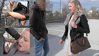 German Milf Caught In Public Sex And Covered In Cum