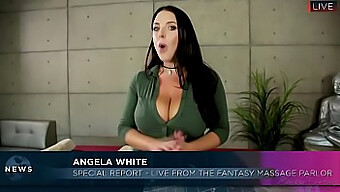 Sensual Lesbian Encounter With Busty Pornstars Lena Paul And Angela White