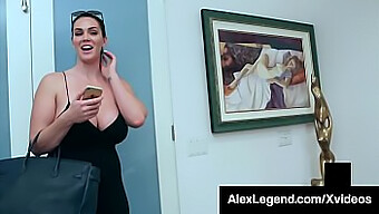 La Bruna Dal Seno Grande Alison Tyler Gode Di Un Partner Ben Dotato In Azione