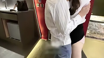 Young Asian Girl Discovers Her Male Coworker'S Large Penis And Entices Him For Sexual Encounter In Part 2