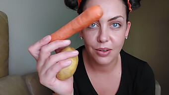 Mature German Housewife Explores Extreme Pleasure With Fruits And Vegetables