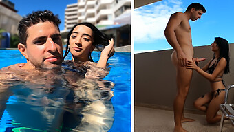 Argentinian Pornstar Has Sex With Stranger After Swimming