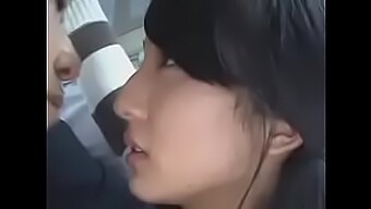 Asian Teen On A Full Bus Leads To Steamy Encounter