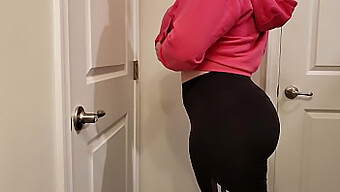 New Lingerie Highlights My Curvy Behind In Yoga Pants