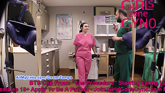 Behind The Scenes Of Lenna Lux'S Gynecology Exam - Unseen Footage