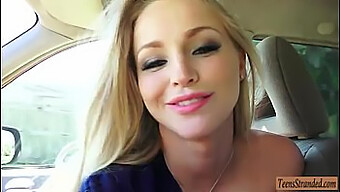 Staci Carr'S Sensual Oral Sex And Pussy Pounding In A Car