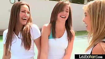 Three Teenage Girls (Dani Daniels, Malena Morgan, And Lia Lor) Engage In Lesbian Activities On Camera Until They Reach An Intense Climax In This Amateur Video.