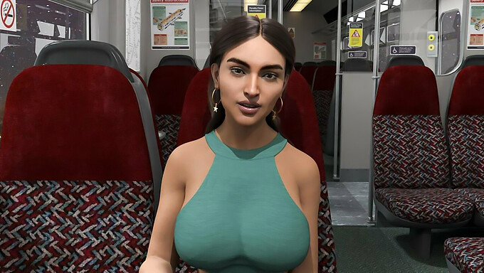 L'Incontro Caldo In 3d Di Una Bhabhi Desi Con Un Passeggero Del Treno