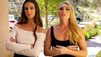 Geile Arbeitssuchende Bekommen Mehr, Als Sie Mit Aj Applegate Und Cassidy Klein Erwartet Haben