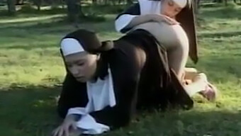 Wicked Nun Indulges In Lesbian Pleasure With Her Sisters